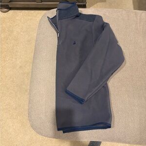 Brooks Brothers Navy and Gray Fleece Pullover